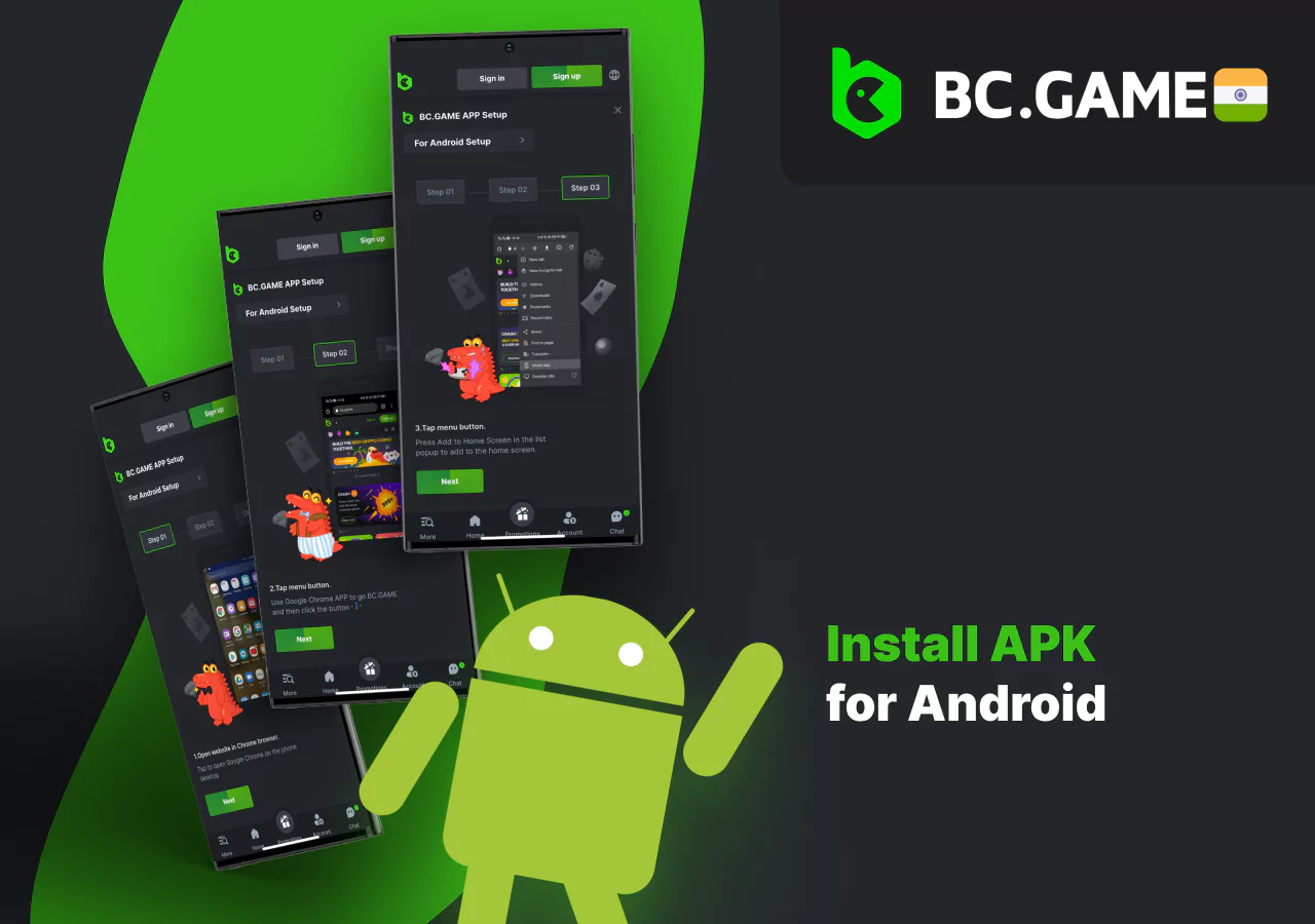 Downloading and installing the apk file on Android