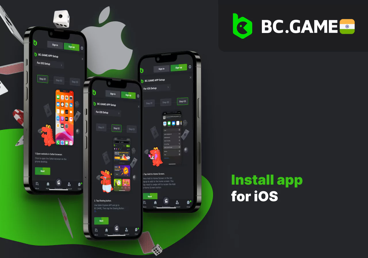 Installing the BC Game app on iOS devices